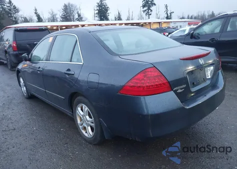 2007 Honda Accord 2.4 Se from USA, damaged, VIN 1HGCM56397A192265